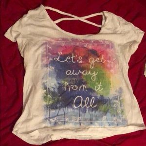 Lightweight white T-shirt